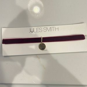 Jules Smith brand new maroon choker